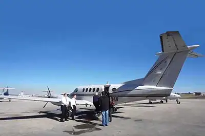 Fast Air King Air 200 and Citation CJ3 charter service