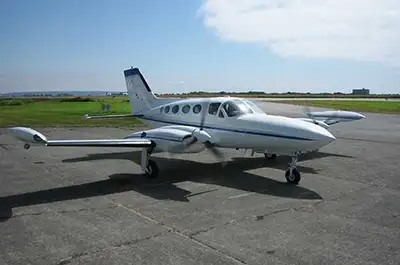 Nautilus Air Cessna 421B Golden Eagle charter aircraft