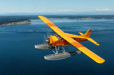 NW Seaplanes Beaver floatplane charter service from Seattle