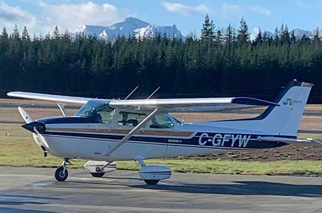 Single-engine Cessna charter